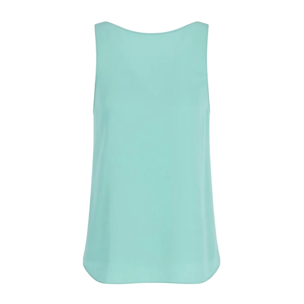 Emporio Armani Donna Verde Top, Xl, New,