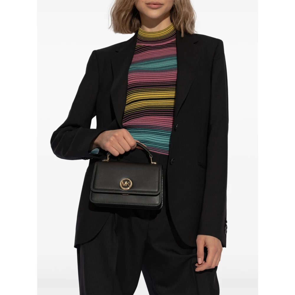 Michael Kors Zwarte Crossbody Tas Black Dames