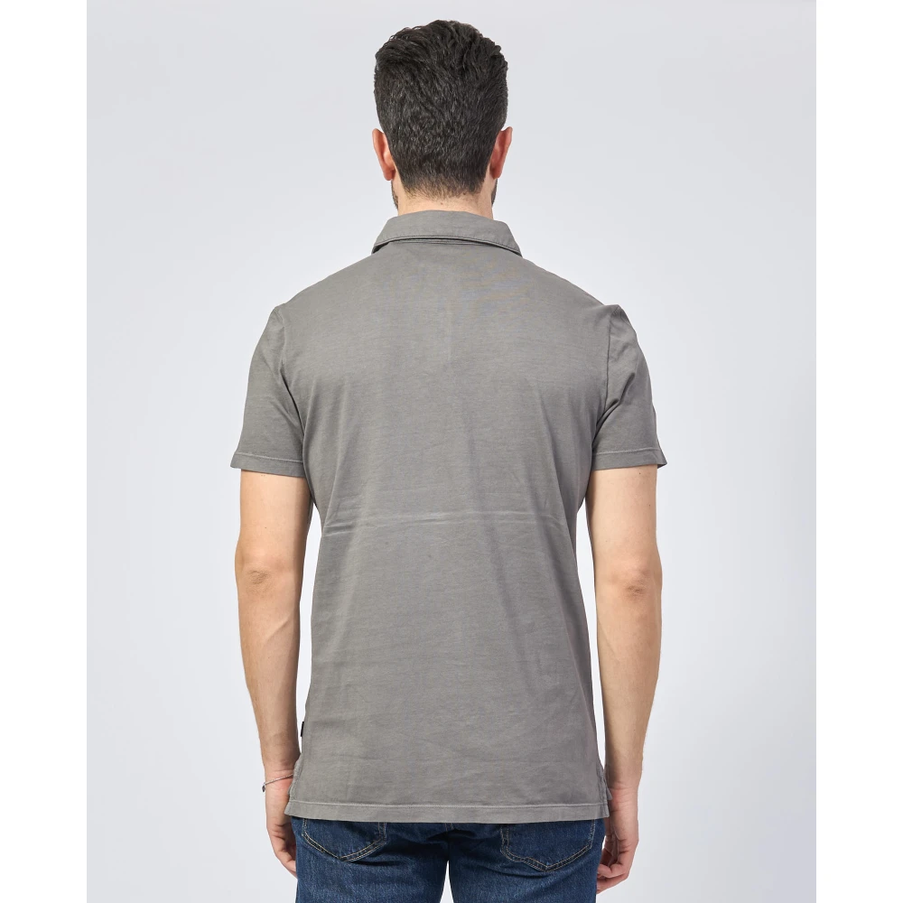 Ecoalf Biologisch Katoenen Polo Grijs Gray Heren