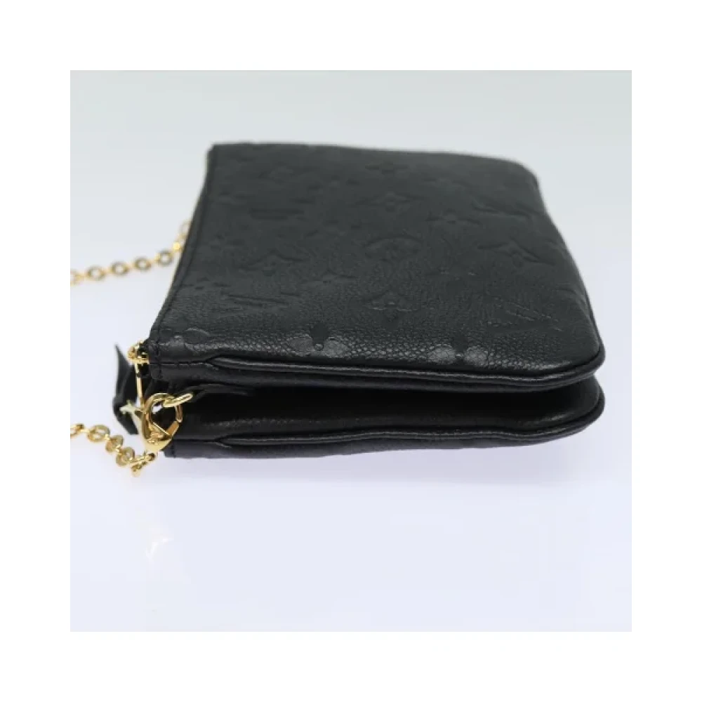 Louis Vuitton Vintage Pre-owned Leather louis-vuitton-bags Black Dames