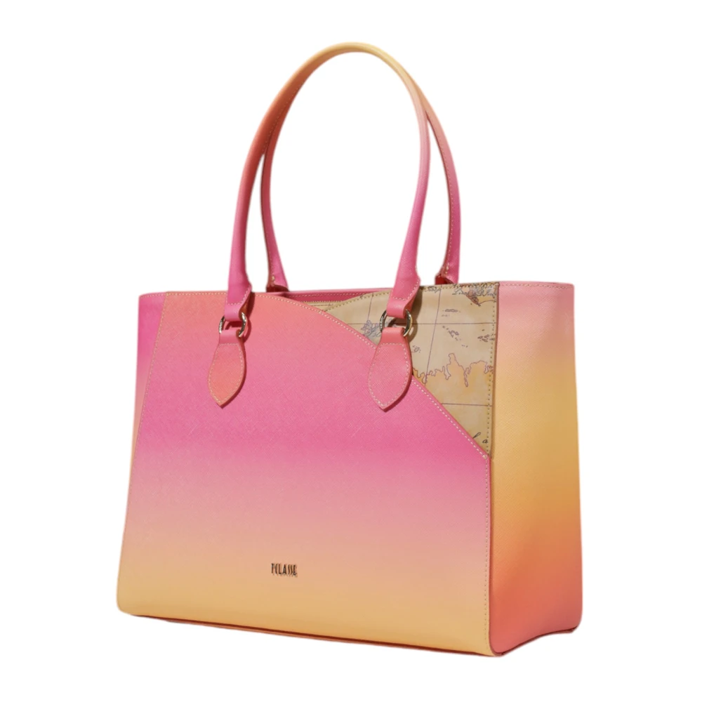 Alviero Martini 1a Classe Grote PVC-tascollectie voor vrouwen Pink Dames