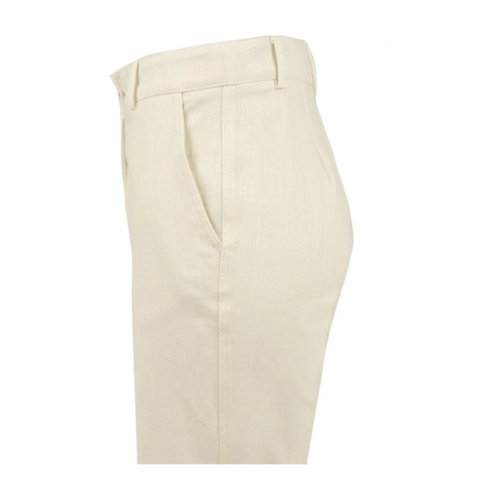 Attic and Barn Crème Lavendel Broek Atpa016 Model Beige Dames