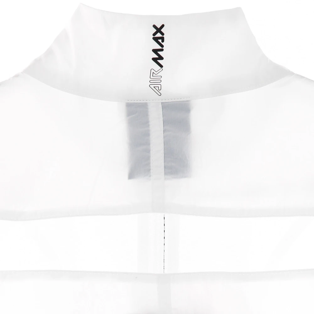 Nike Streetwear Jas in Wit Wit Zwart White Dames