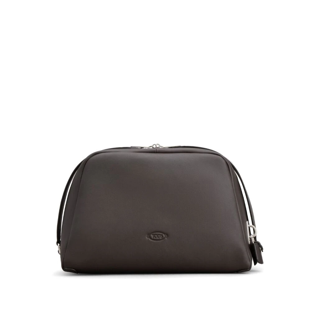 TOD'S Bruine leren polsbandtas Brown Dames