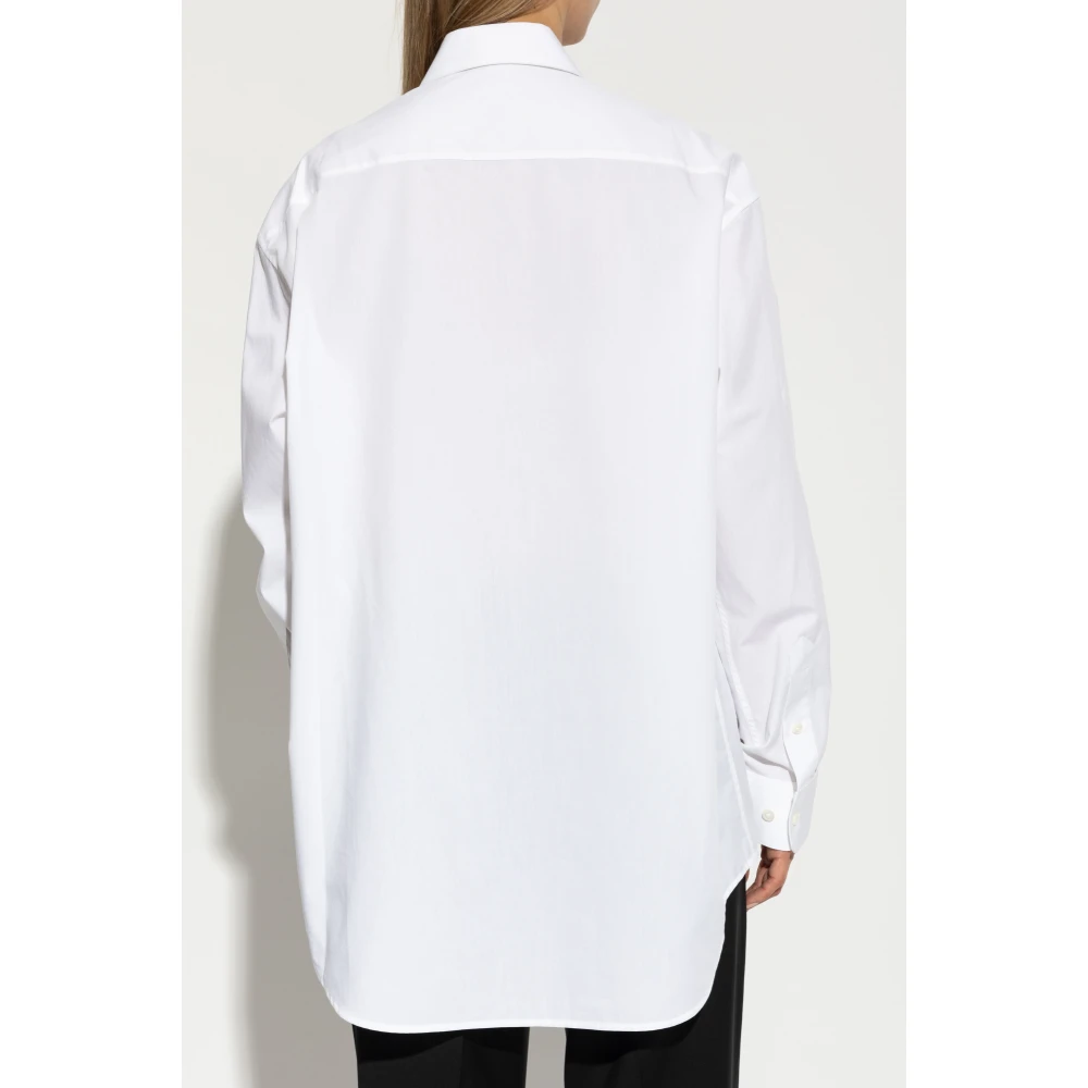 Helmut Lang Overhemd met een zak White Dames