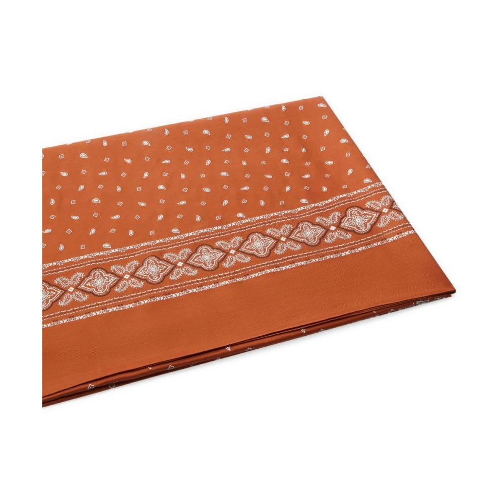 pinko Bruin en witte sjaal Brown Dames
