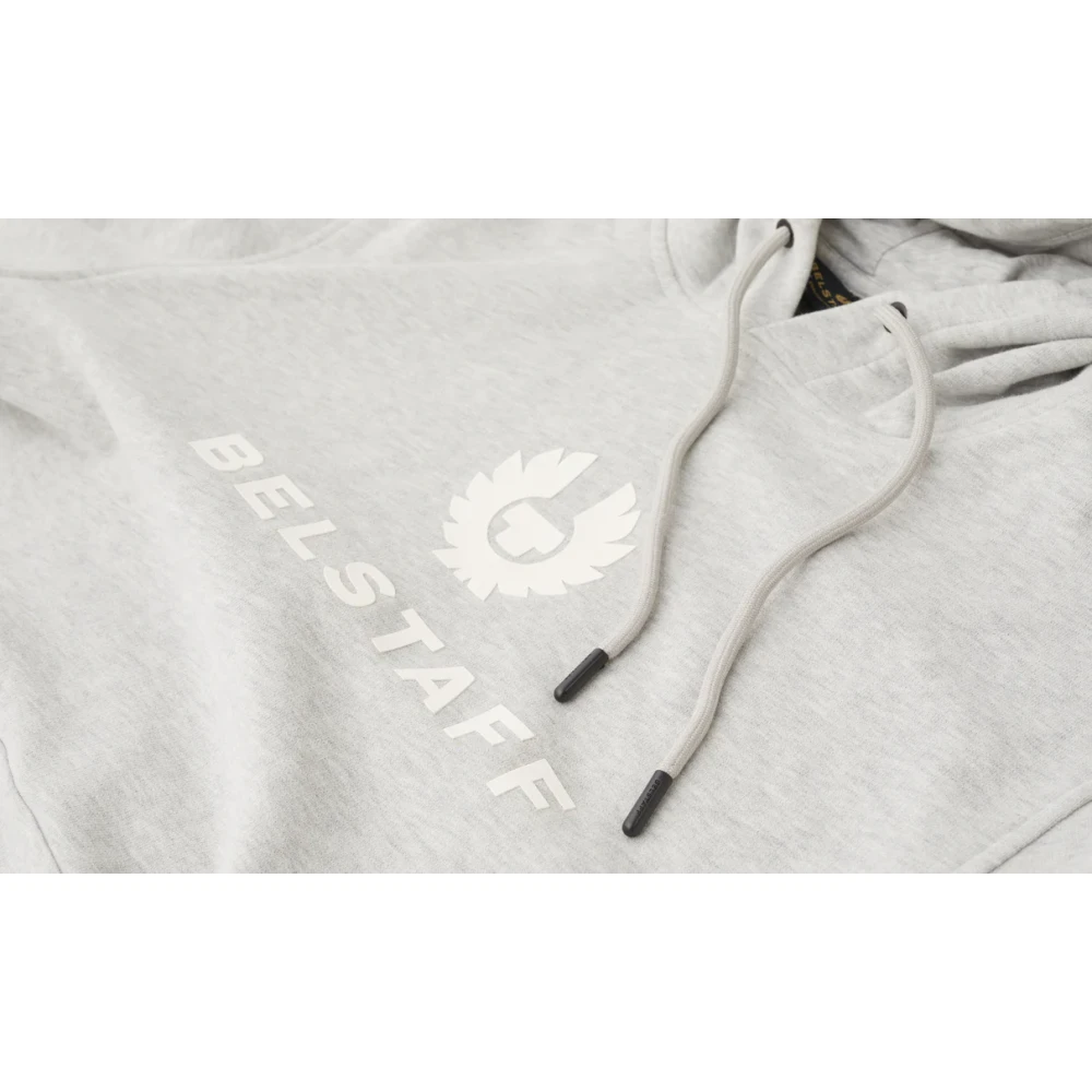 Belstaff Kleur-Blok Sweatshirt Hoodie Oud Zilver Gray Heren