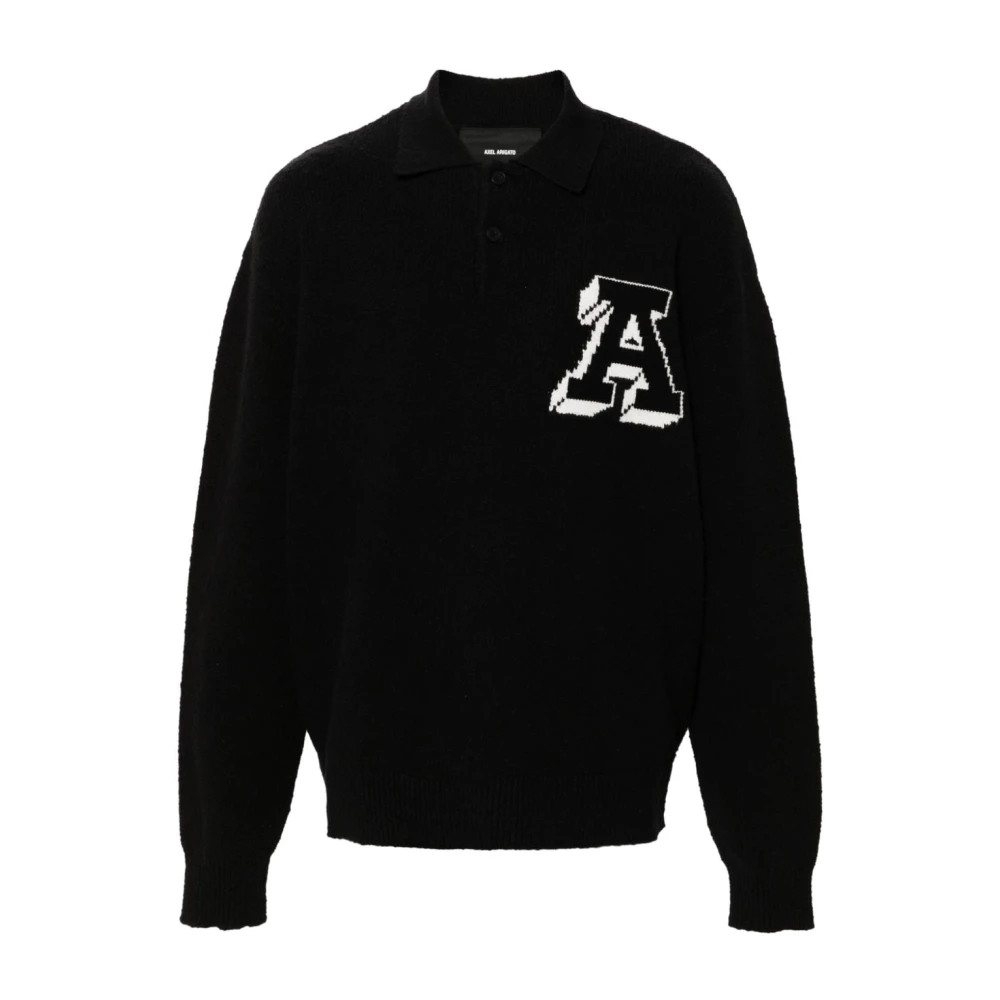 Axel Arigato Zwarte T-shirt voor mannen Black Heren