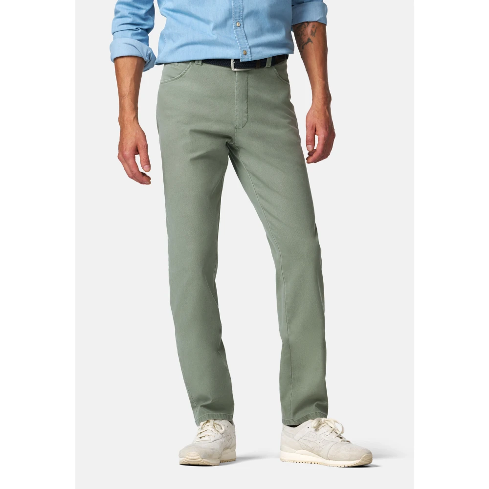 Meyer Chino Broek Dublin Stijl Green Heren