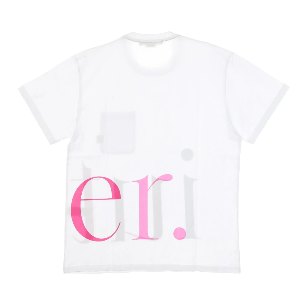 Iuter Witte Crewneck Zak T-shirt White Heren