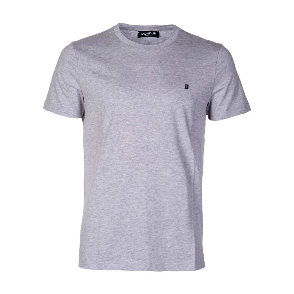 Dondup Men's Gray T-Shirts, Xl, Crew Neck T-Shirt