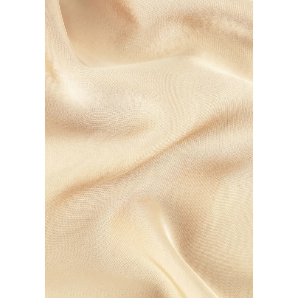 Notre-v Gouden Midi Jurk Nv-Frida Yellow Dames