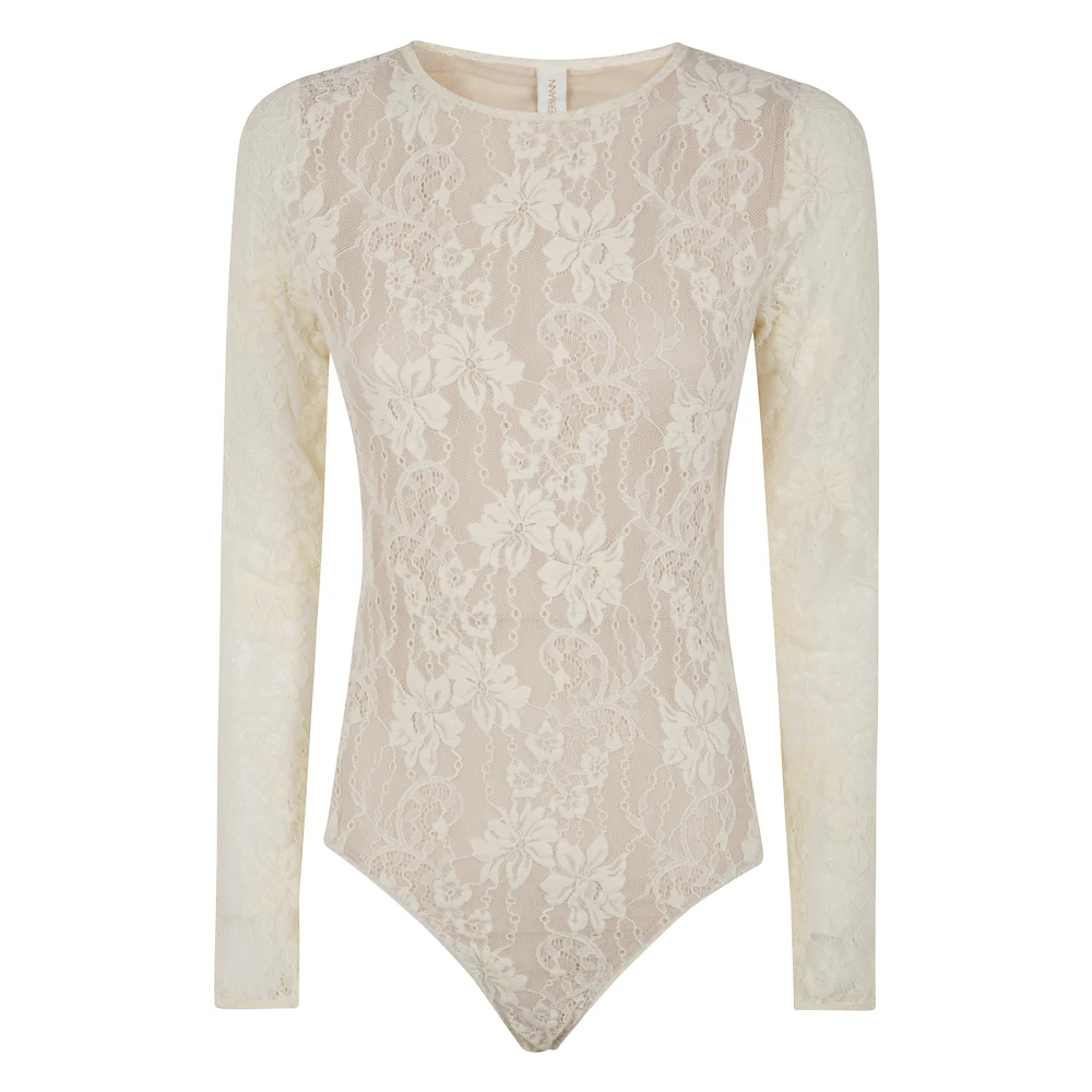 Zimmermann Elegant Kant Bodysuit Beige Dames