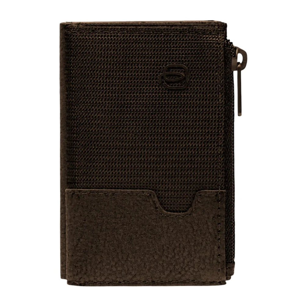 Piquadro Men's Brown Wallets & Cardholders, One Size, Pop-Up Wallet With Money Pocket