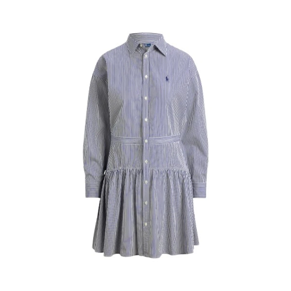 Polo Ralph Lauren Women's Blue Shirt Dresses, Xs, Dresses