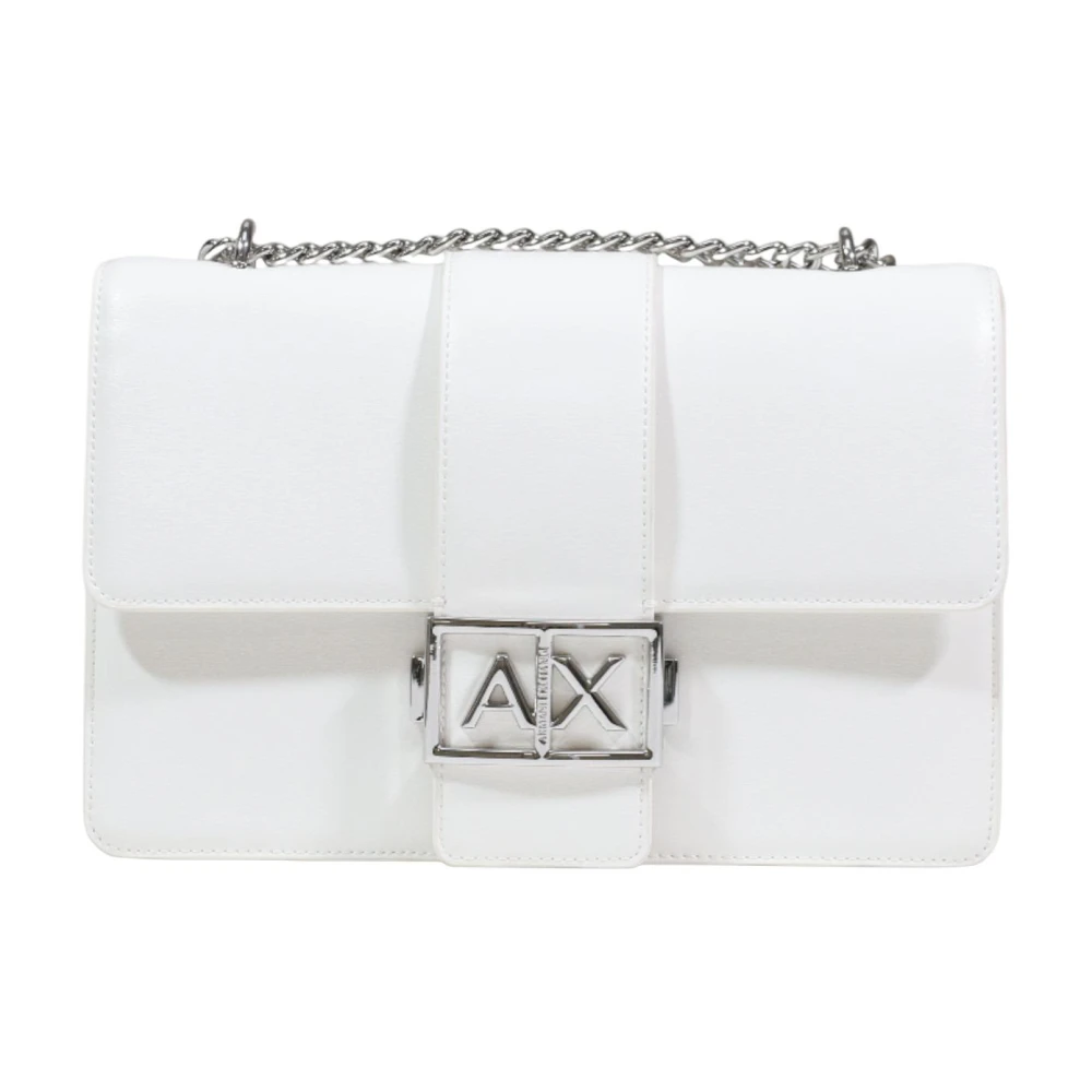 Armani Exchange Mujer Blanco Bolsos, Talla: One Size
