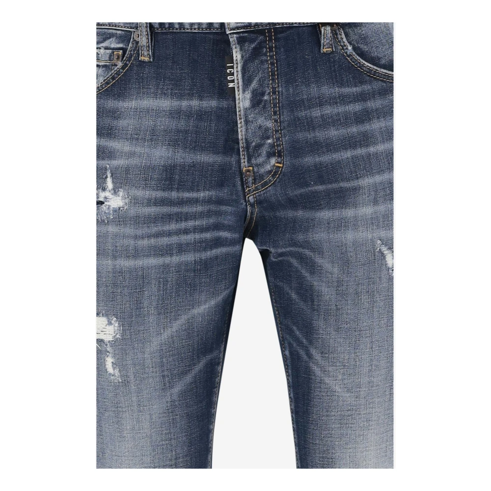 Dsquared2 Stijlvolle Casual Sneakers voor Mannen Blue Heren