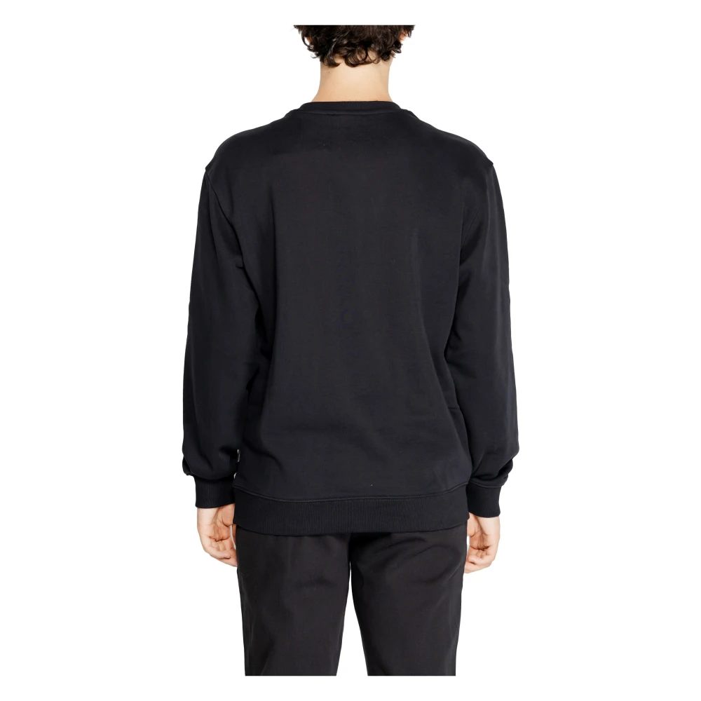Napapijri Mannen Sweatshirt Herfst Winter Collectie Black Heren
