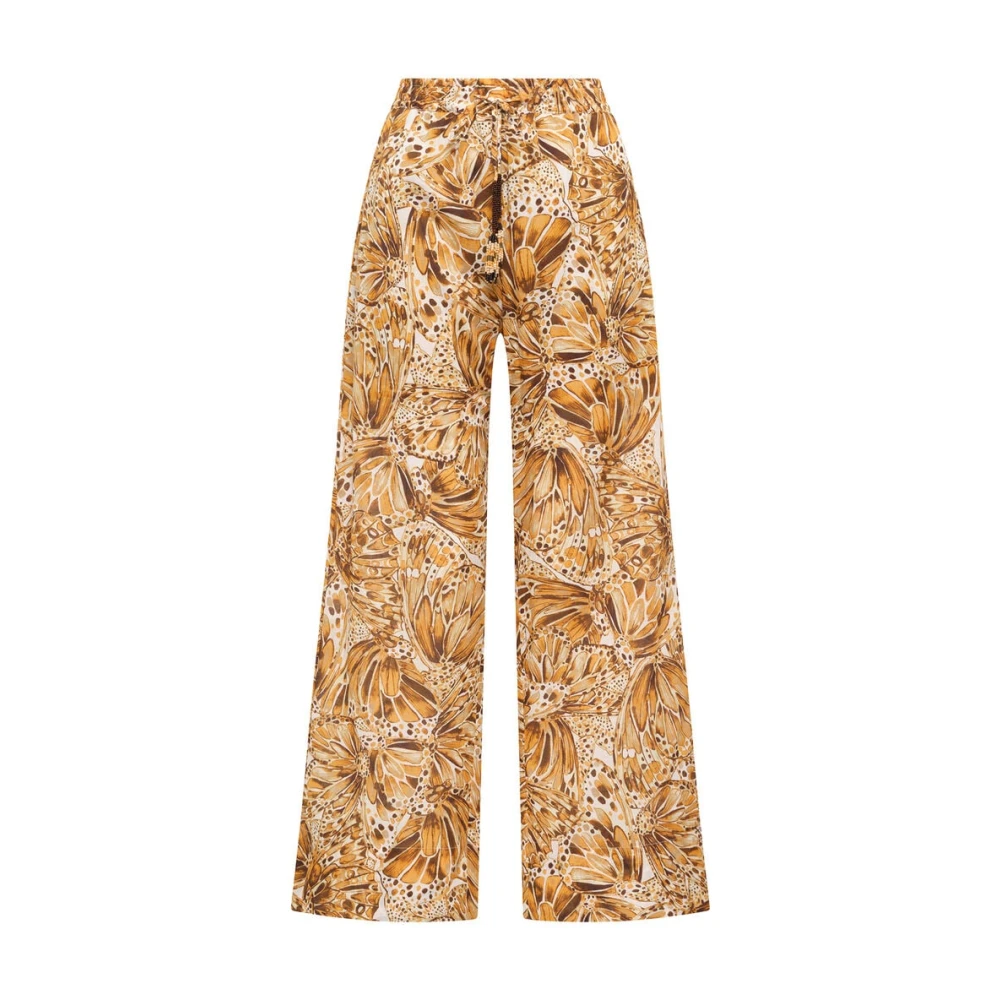 Maliparmi Mujer Marrón Pantalones, Talla: M