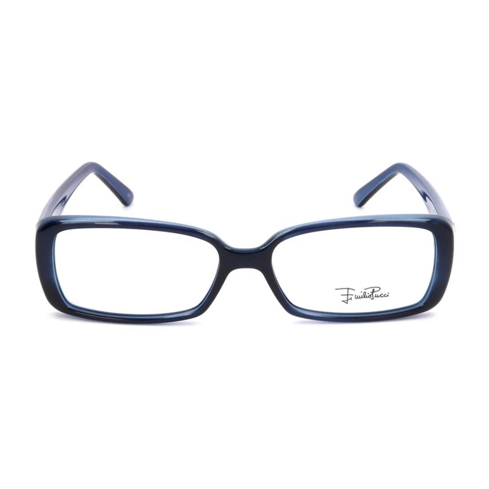 EMILIO PUCCI Blauw Plastic Dames Horloge Frame Blue Dames