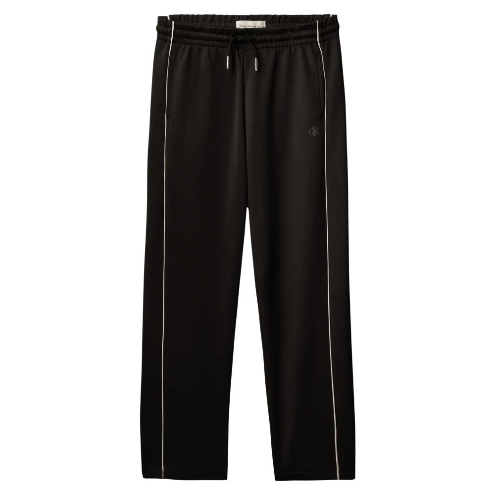Calvin Klein Boys Black Piping Joggers - Sweatpants - 6 Y - Kids