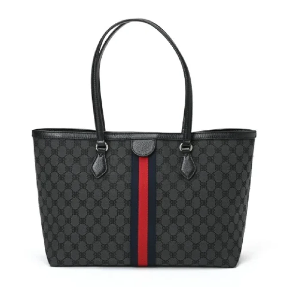 Balenciaga Vintage Pre-owned Canvas handbags Black Unisex
