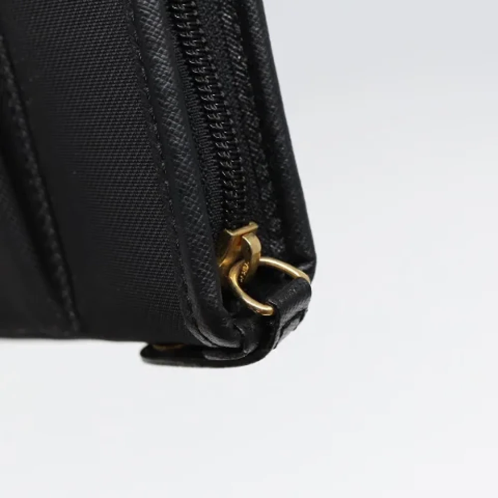 Burberry Vintage Pre-owned Leather clutches Black Dames