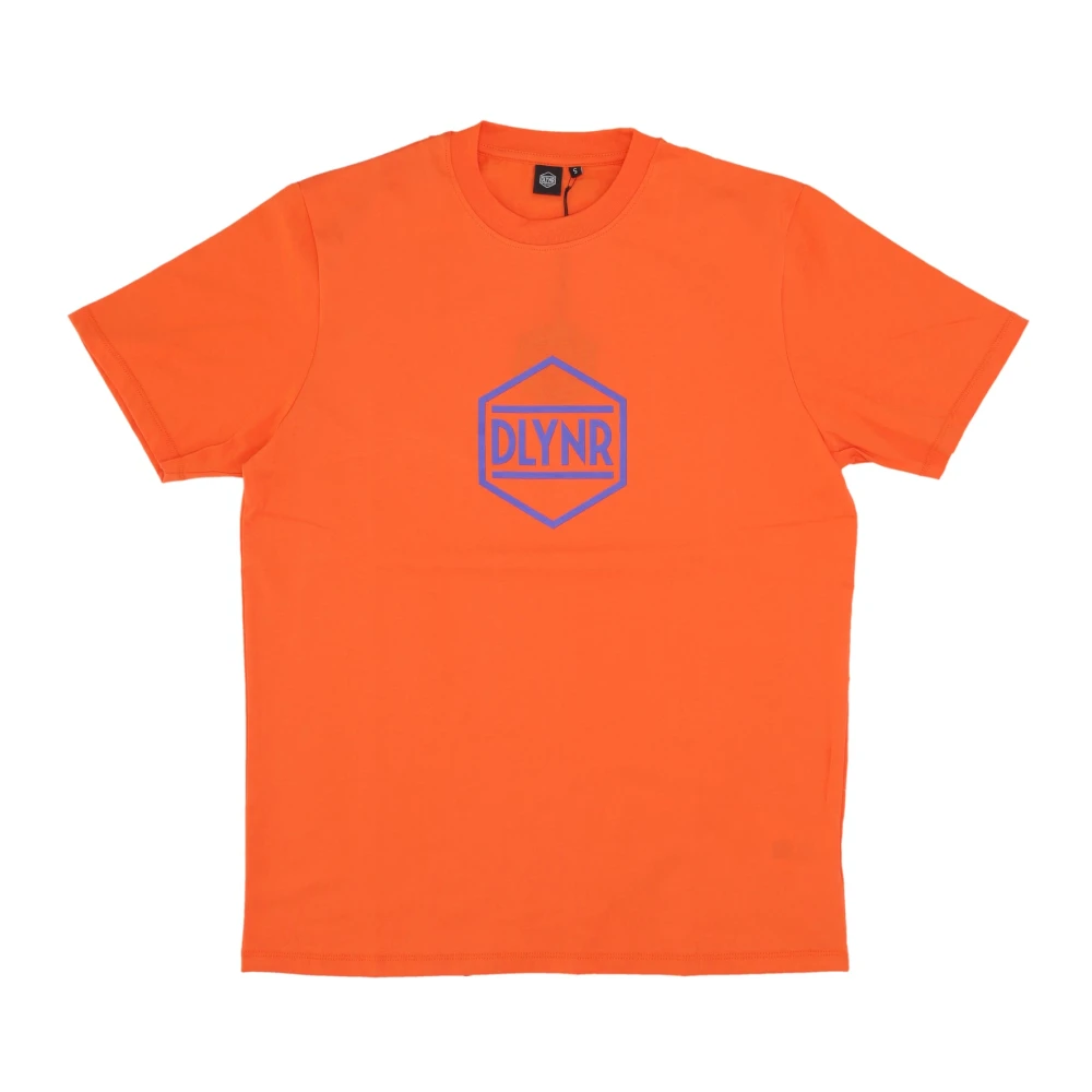 Dolly Noire Men's Orange T-Shirts, Xl, Classic Logo Tee Shirt