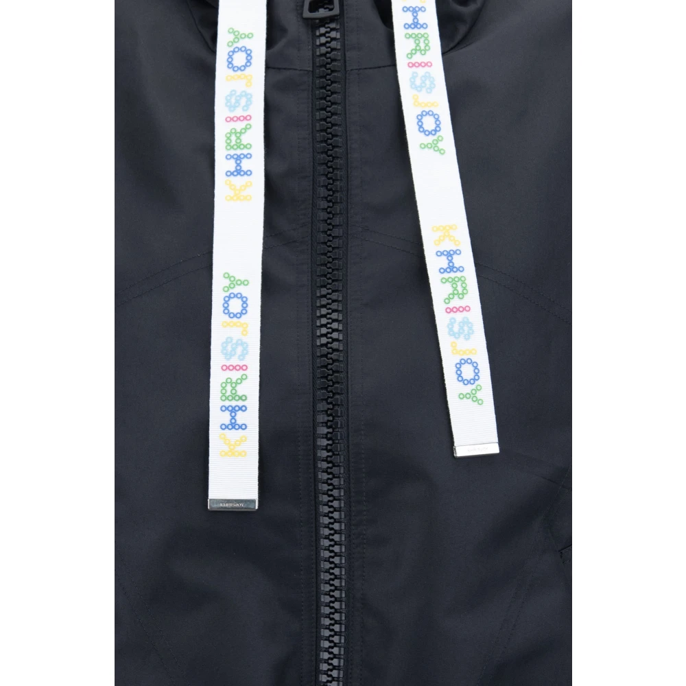 Khrisjoy Dames Rits Jas Waterdicht Winddicht Capuchon Black Dames