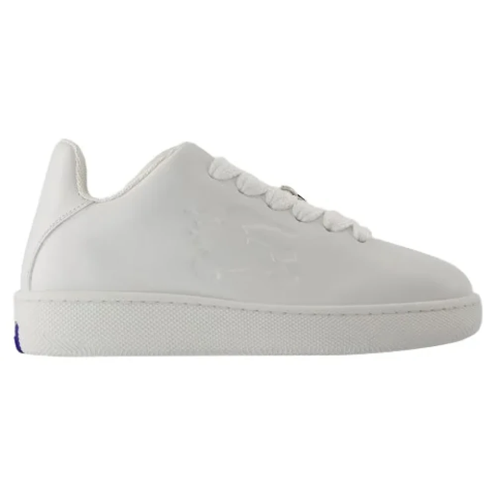 Burberry Leather sneakers Dames Schoenen Wit