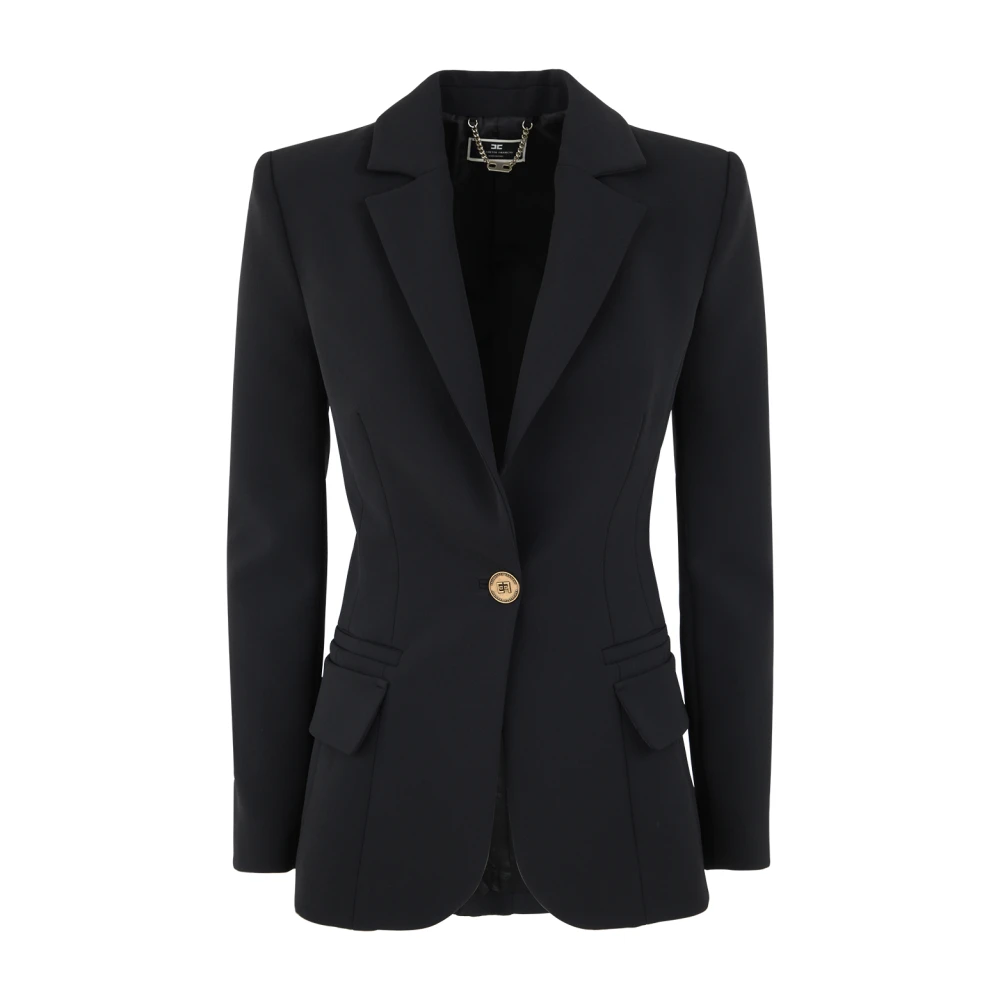 Jackets > Blazers - - Elisabetta Franchi - Modalova