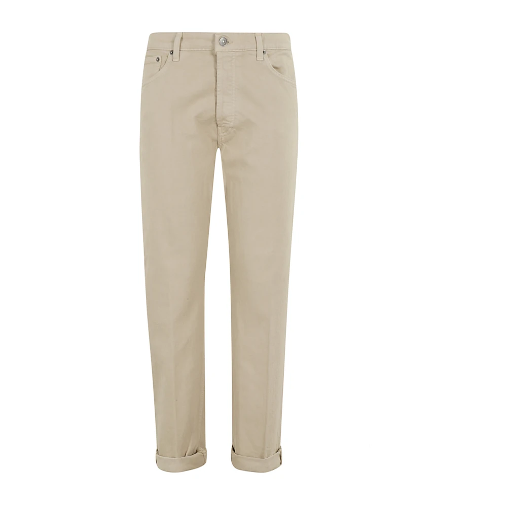 Dondup Iconische Broek Beige Dames