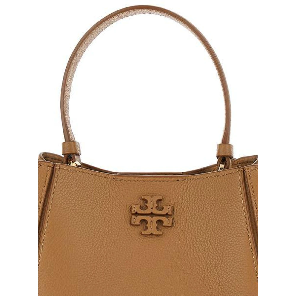 TORY BURCH Kleine Bucket Tas Brown Dames