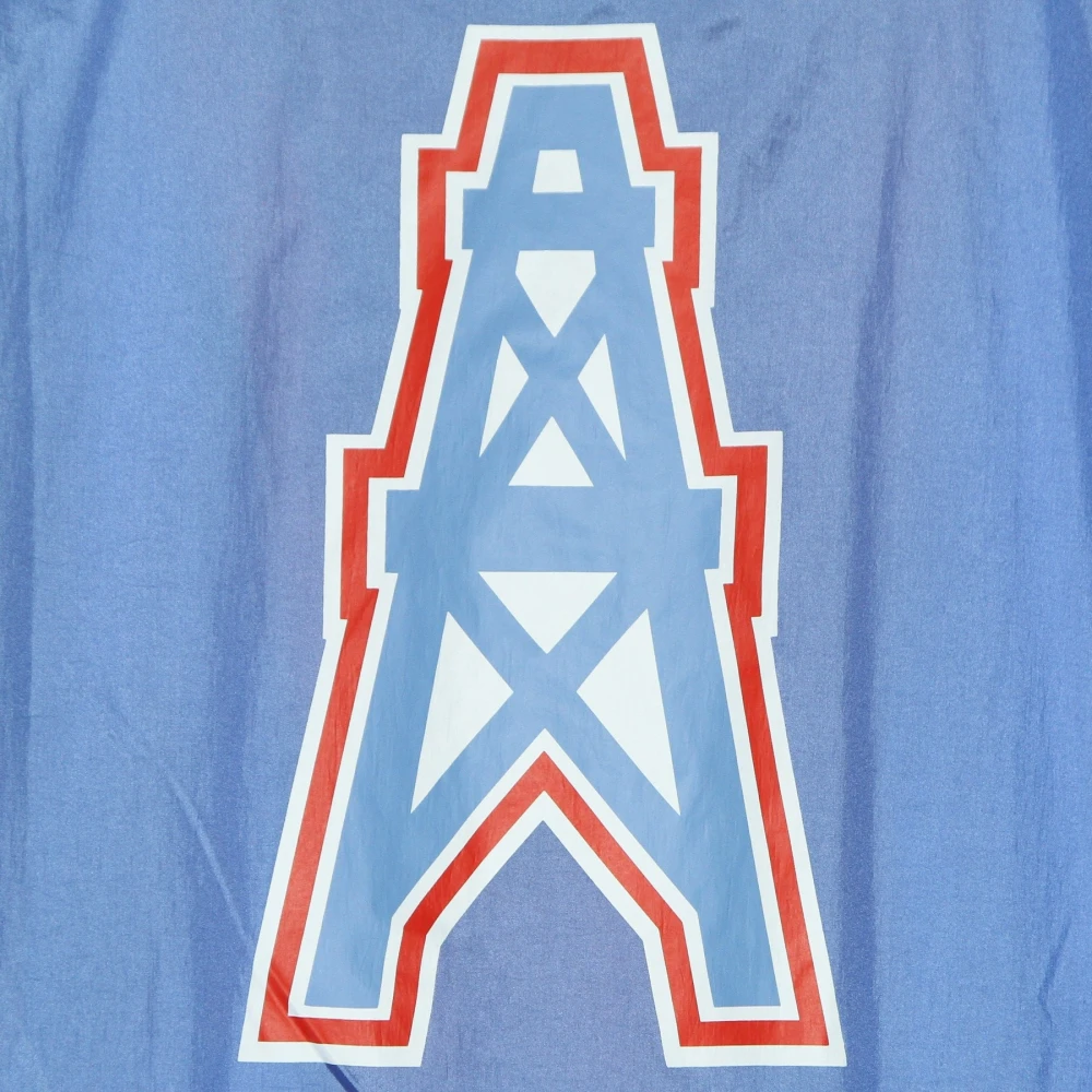 Mitchell & Ness Houston Oilers Windbreaker Blue Heren