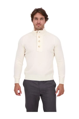 Col Montant Polo Zip