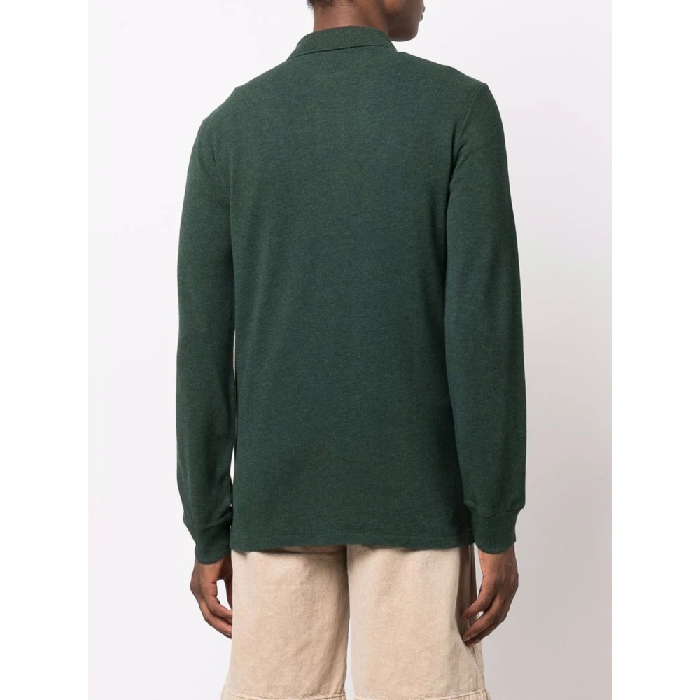 Polo Ralph Lauren Heather Longsleeve Gebreid Green Heren