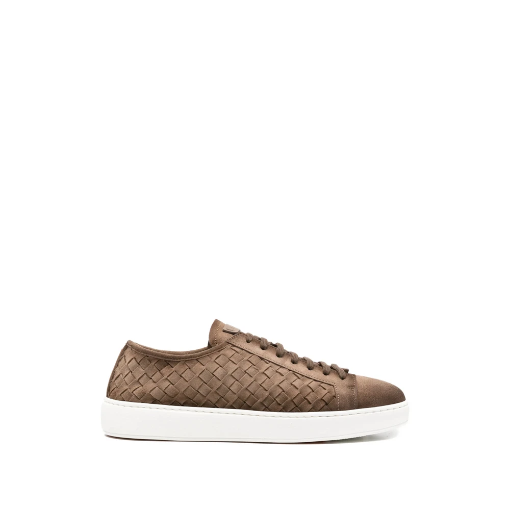 Santoni Sneaker Heren Schoenen Bruin