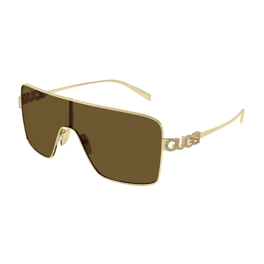 Gucci Yellow Sunglasses, Female, One Size, Sunglasses