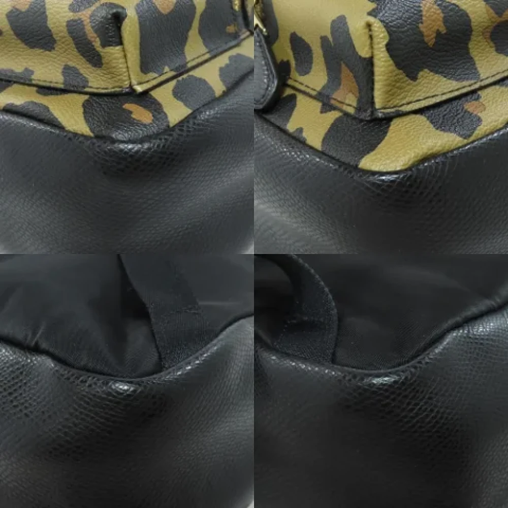 Coach Pre-owned Fabric backpacks Black Dames