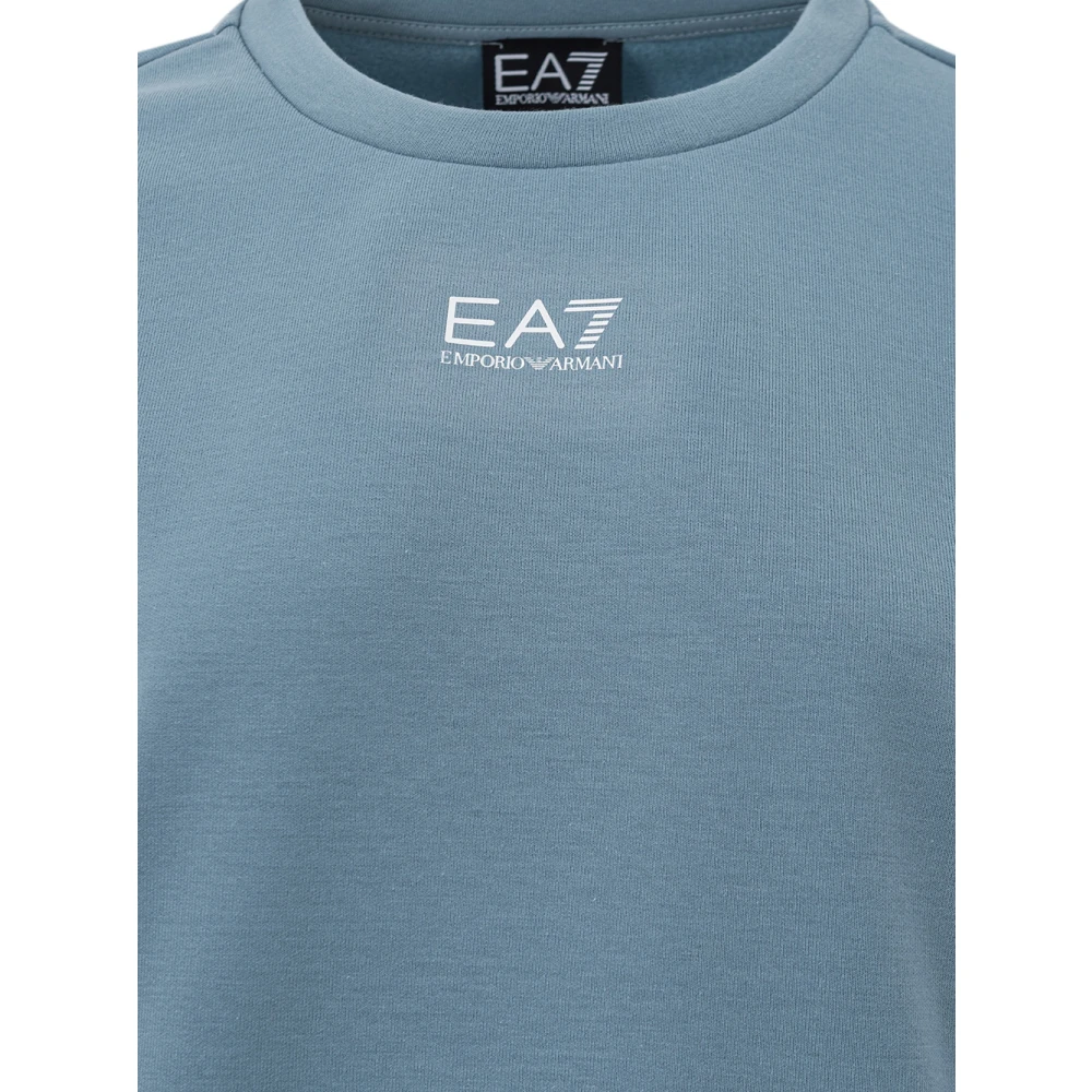 Emporio Armani EA7 Stijlvolle Sweatshirts voor Mannen en Vrouwen Blue Dames