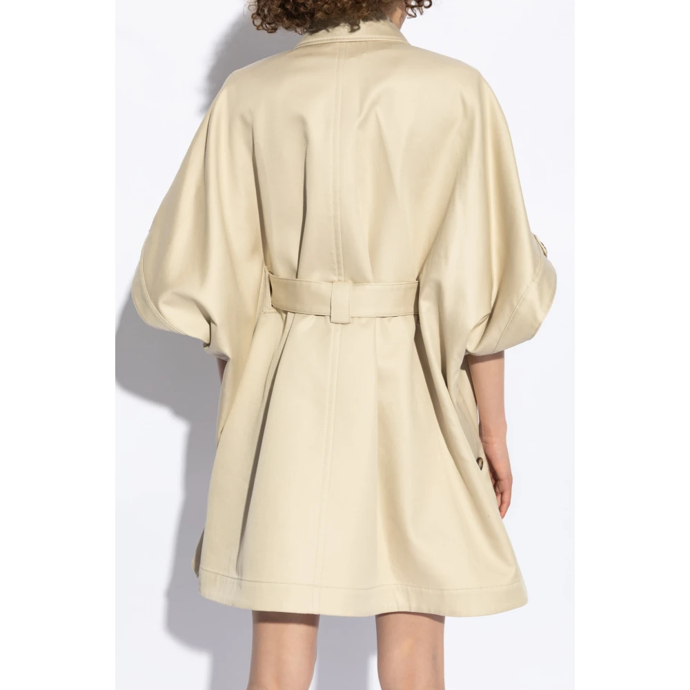 Max Mara Poncho Agape Beige Dames
