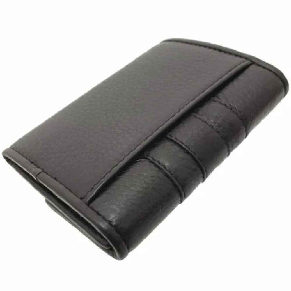 Gucci Vintage Pre-owned Leather wallets Brown Heren