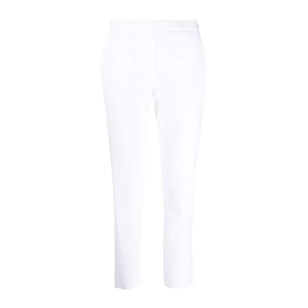 Theory Witte cropped broek White Dames