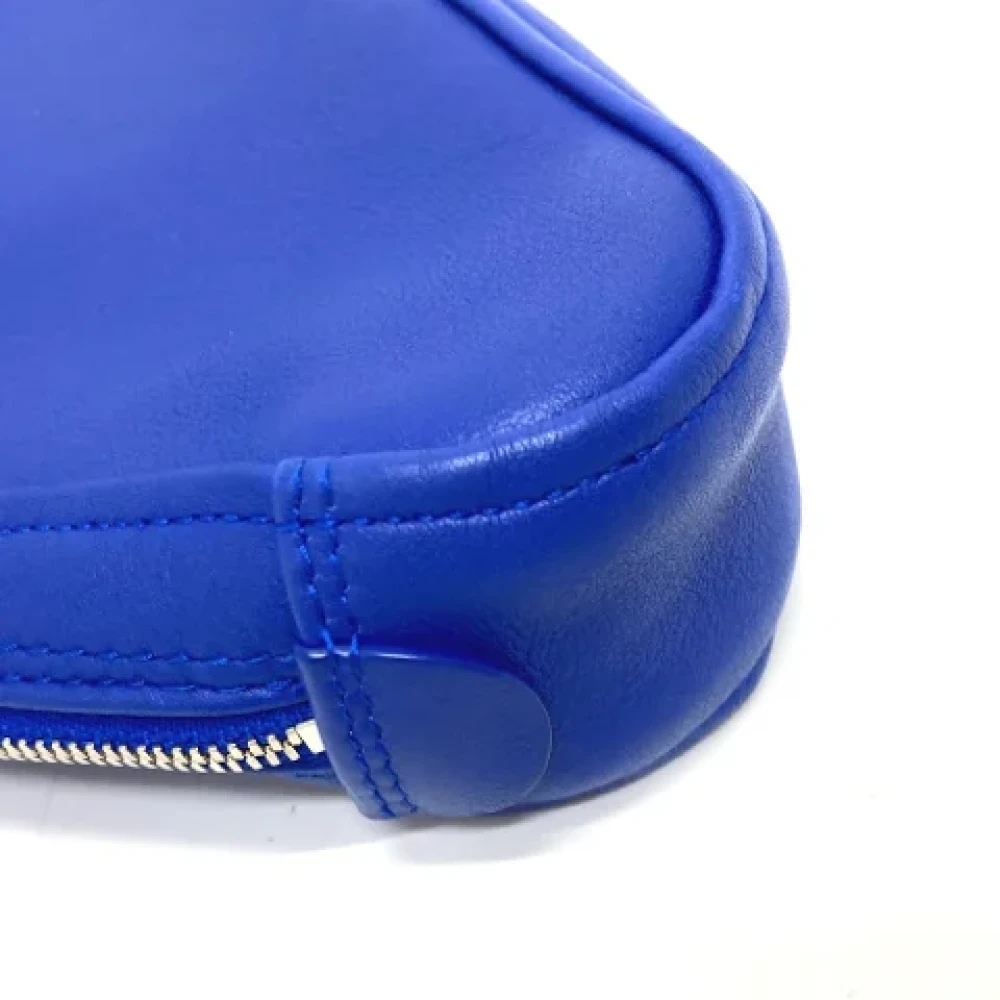 Balenciaga Vintage Pre-owned Leather balenciaga-bags Blue Dames