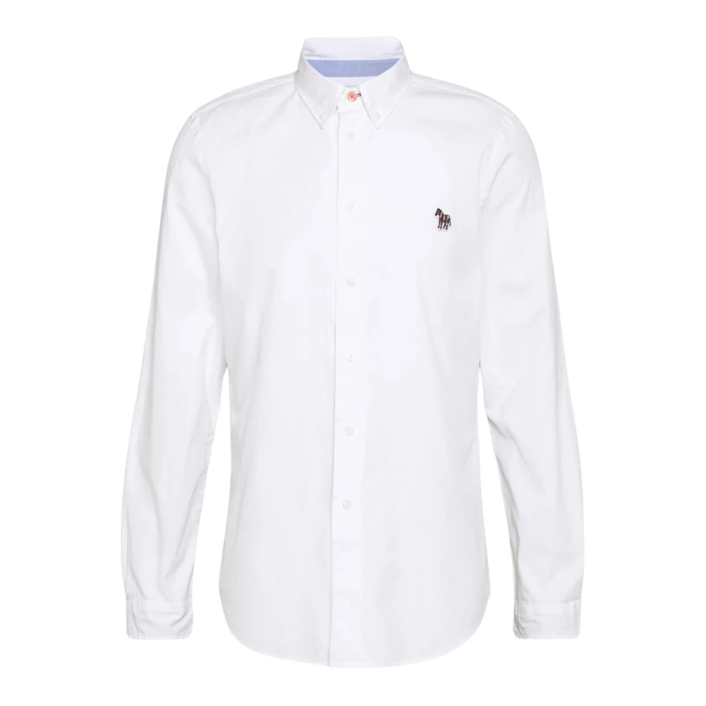 PS By Paul Smith Casual Shirts White Heren