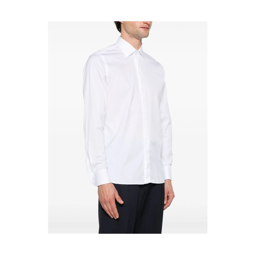 Tagliatore Overhemd White Heren