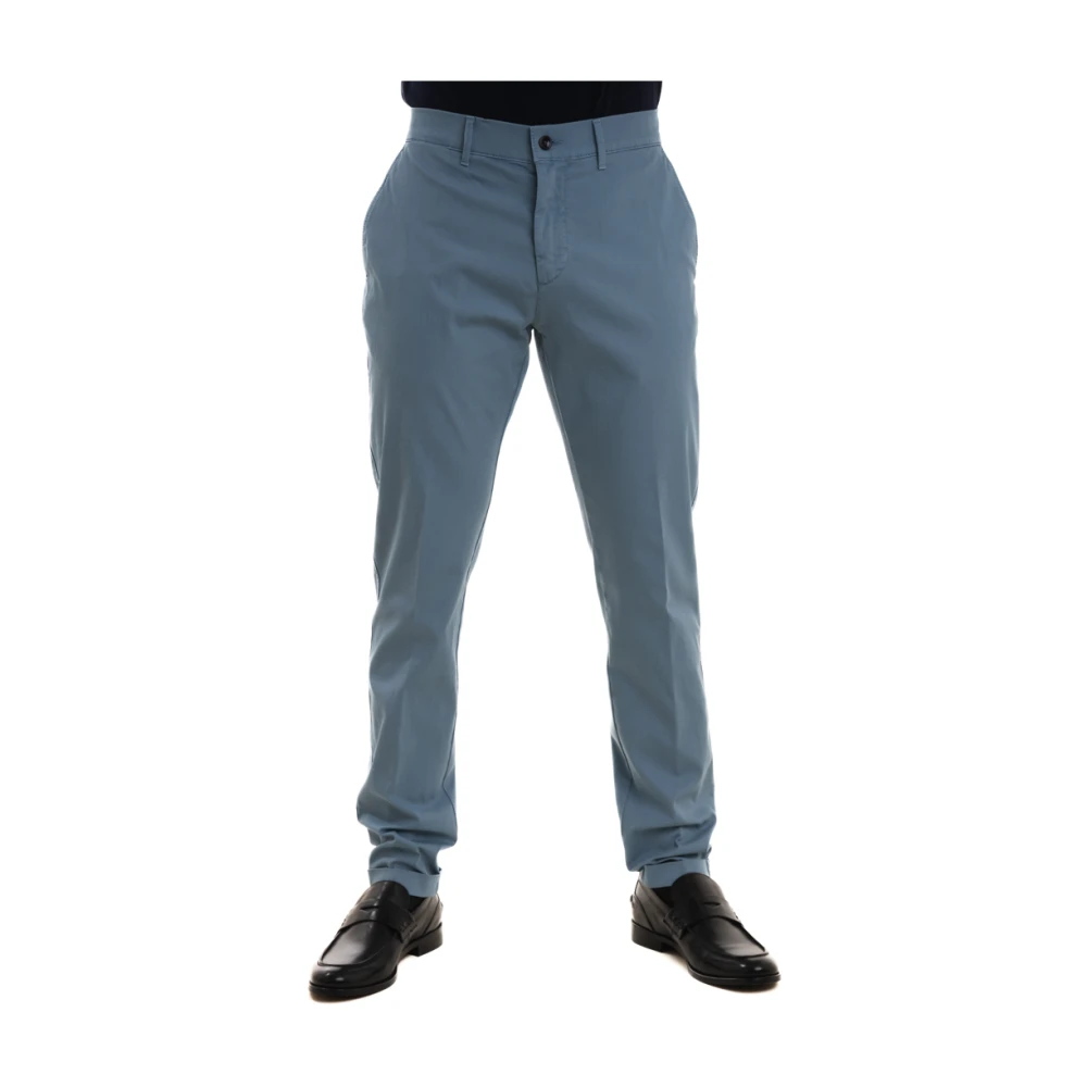 Harmont & Blaine Slim Fit Chino Broek Blue Heren