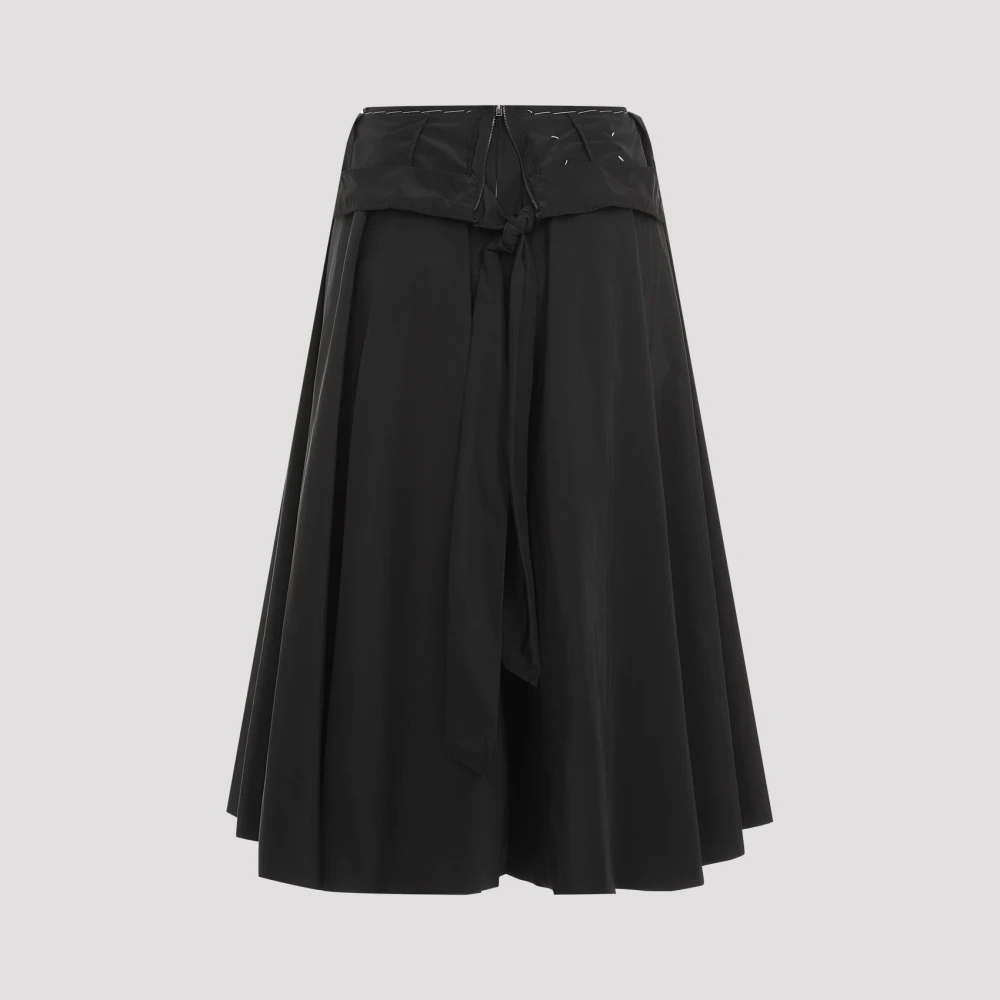 Maison Margiela Zwarte Rok Klassieke Stijl Black Dames
