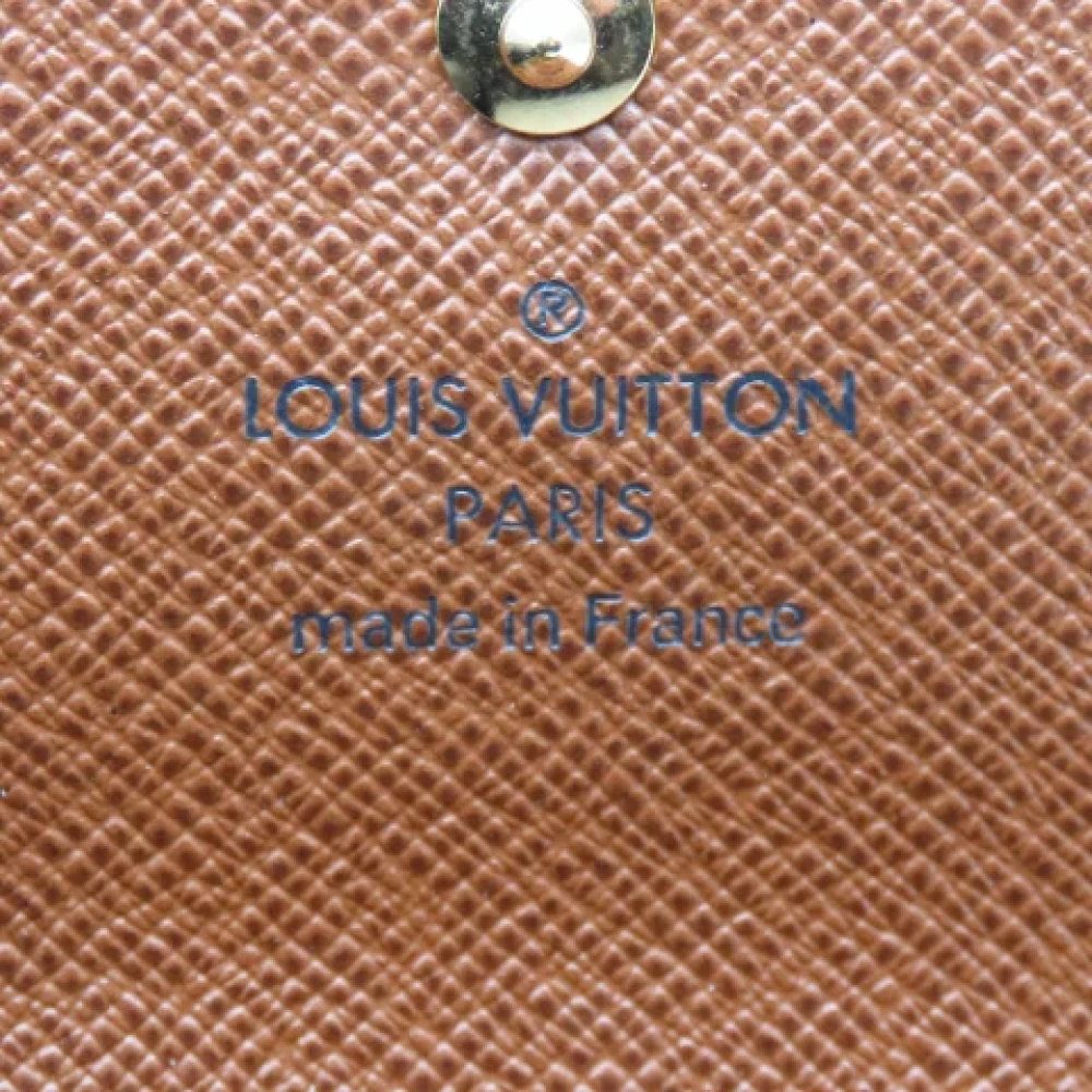 Louis Vuitton Vintage Pre-owned Canvas key-holders Brown Dames