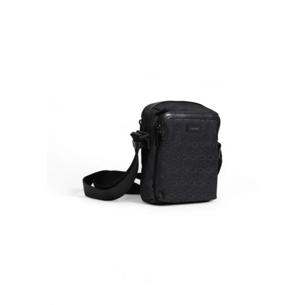 Calvin Klein Reporter Tas Herfst Winter Collectie Black Heren